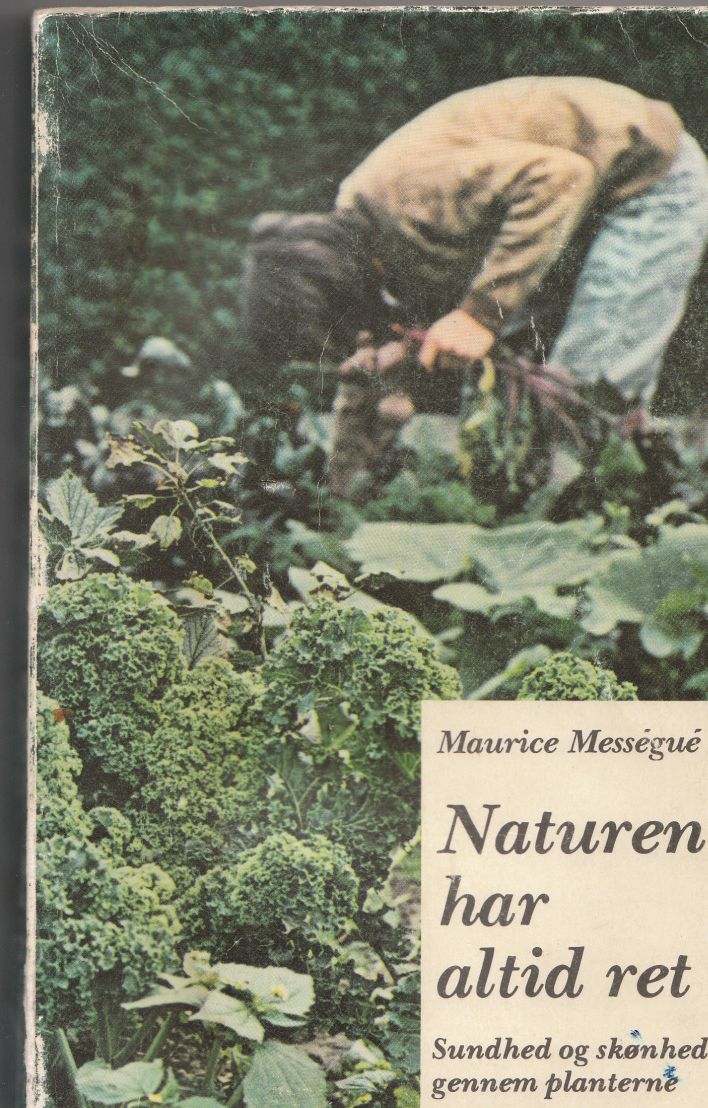 Vort helbred er hvad vi spiser, siger den berømte franske naturlæge Maurice Messèguè som blev borgmester, idety han ved alt om naturens egne kræfter som de virker i giftfri fødemidler. Følg hans fantastiske opskrifter på sund og velsmagende mad - og glæd dig til resultatet!!.....